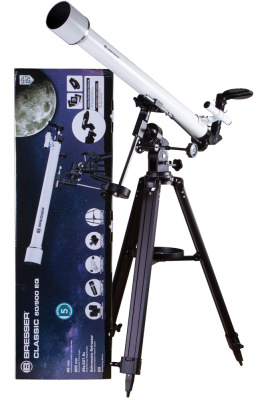  Телескоп Bresser Classic 60/900 EQ в интернет-магазине Левенгук от производителя.