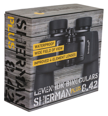  Бинокль Levenhuk Sherman PLUS 8x42 в интернет-магазине Левенгук от производителя.
