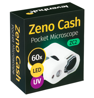  Микроскоп карманный для проверки денег Levenhuk Zeno Cash ZC2 в интернет-магазине Левенгук от производителя.