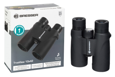  Бинокль Bresser TrueView 10x42 WP в интернет-магазине Левенгук от производителя.