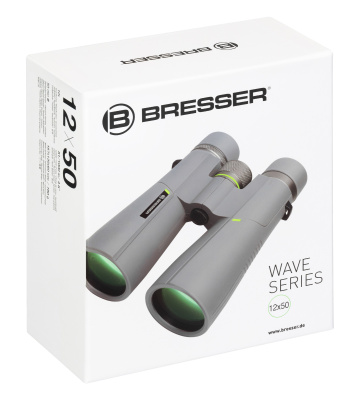 Бинокль Bresser Wave 12x50 WP в интернет-магазине Левенгук от производителя.