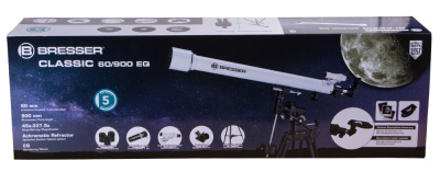  Телескоп Bresser Classic 60/900 EQ в интернет-магазине Левенгук от производителя.