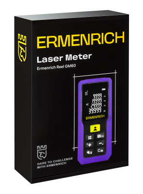  Лазерная рулетка Ermenrich Reel PRO GM60 в интернет-магазине Левенгук от производителя.
