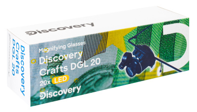  Лупа-очки Levenhuk Discovery Crafts DGL 20 в интернет-магазине Левенгук от производителя.