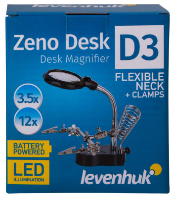  Лупа настольная Levenhuk Zeno Desk D3 в интернет-магазине Левенгук от производителя.