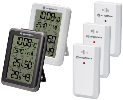  Гигрометр Bresser Clima Temp IO Jumbo (2 шт.) в интернет-магазине Левенгук от производителя.