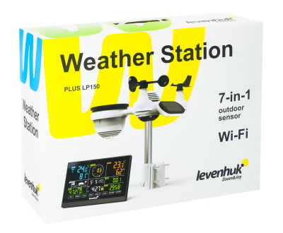  Метеостанция Levenhuk Wezzer PLUS LP150 в интернет-магазине Левенгук от производителя.