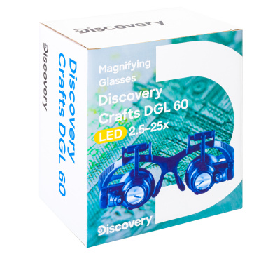  Лупа-очки Levenhuk Discovery Crafts DGL 60 в интернет-магазине Левенгук от производителя.