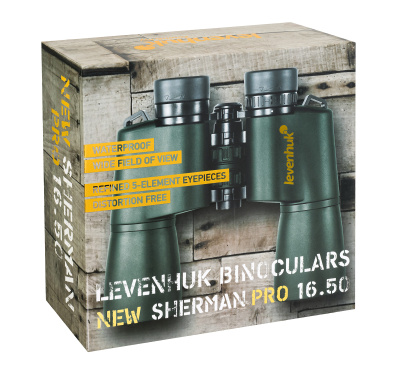  Бинокль Levenhuk New Sherman PRO 16x50 в интернет-магазине Левенгук от производителя.