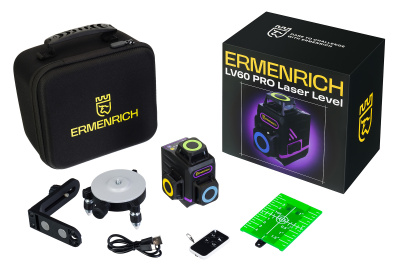  Лазерный уровень Ermenrich PRO LV60 в интернет-магазине Левенгук от производителя.