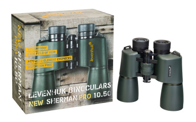  Бинокль Levenhuk New Sherman PRO 10x50 в интернет-магазине Левенгук от производителя.