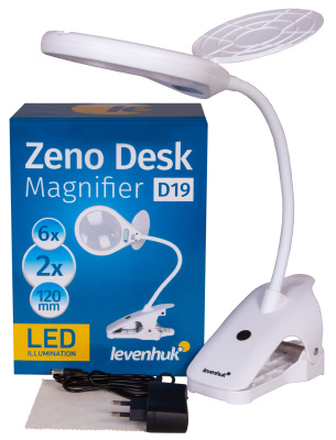  Лупа настольная Levenhuk Zeno Desk D19 в интернет-магазине Левенгук от производителя.
