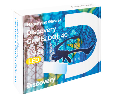  Лупа-очки Levenhuk Discovery Crafts DGL 40 в интернет-магазине Левенгук от производителя.