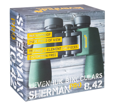  Бинокль Levenhuk Sherman PRO 8x42 в интернет-магазине Левенгук от производителя.
