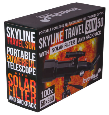  Телескоп Levenhuk Skyline Travel Sun 50 в интернет-магазине Левенгук от производителя.