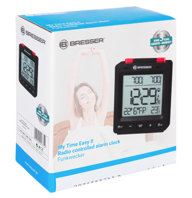  Часы Bresser MyTime Easy II, черные в интернет-магазине Левенгук от производителя.