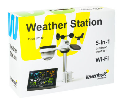  Метеостанция Levenhuk Wezzer PLUS LP140 в интернет-магазине Левенгук от производителя.