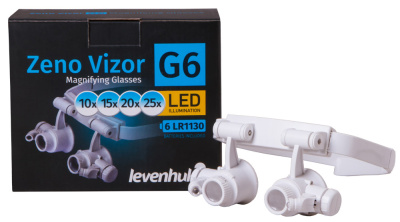 Лупа-очки Levenhuk Zeno Vizor G6 в интернет-магазине Левенгук от производителя.