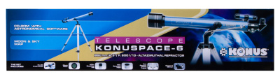  Телескоп Konus Konuspace-6 60/800 AZ в интернет-магазине Левенгук от производителя.