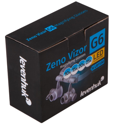  Лупа-очки Levenhuk Zeno Vizor G6 в интернет-магазине Левенгук от производителя.