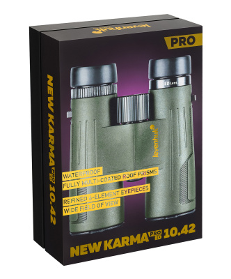 Бинокль Levenhuk New Karma PRO ED 10x42 в интернет-магазине Левенгук от производителя.