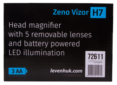  Лупа налобная Levenhuk Zeno Vizor H7 в интернет-магазине Левенгук от производителя.