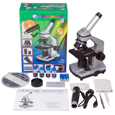  Микроскоп цифровой Bresser Junior 40x–1024x, без кейса в интернет-магазине Левенгук от производителя.