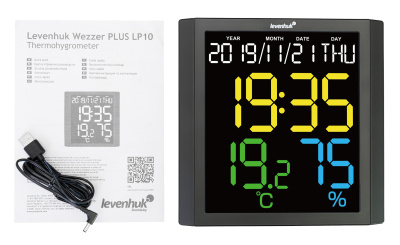  Термогигрометр Levenhuk Wezzer PLUS LP10 в интернет-магазине Левенгук от производителя.