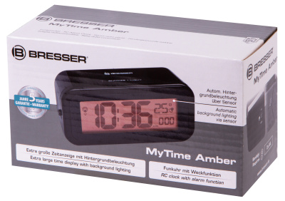  Часы Bresser MyTime Amber, черные в интернет-магазине Левенгук от производителя.