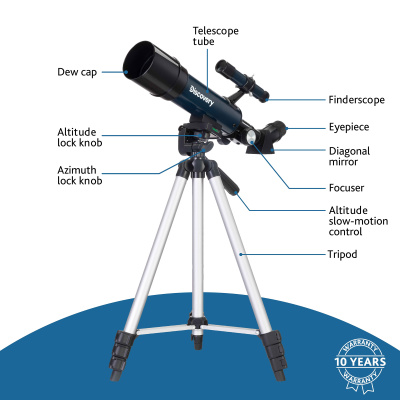  (RU) Телескоп Levenhuk Discovery Sky Trip ST50 с книгой в интернет-магазине Левенгук от производителя.