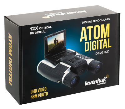  Бинокль цифровой Levenhuk Atom Digital DB20 LCD в интернет-магазине Левенгук от производителя.
