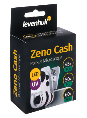 Микроскоп карманный для проверки денег Levenhuk Zeno Cash ZC8 в интернет-магазине Левенгук от производителя.