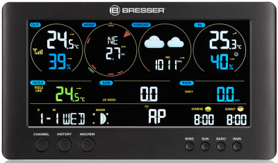  База для метеостанций Bresser Wi-Fi ClearView в интернет-магазине Левенгук от производителя.