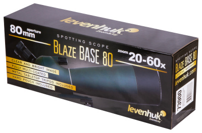  Зрительная труба Levenhuk Blaze BASE 80 в интернет-магазине Левенгук от производителя.