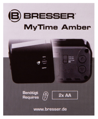  Часы Bresser MyTime Amber, черные в интернет-магазине Левенгук от производителя.