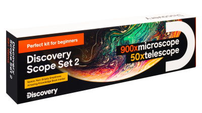  (RU) Набор Levenhuk Discovery Scope 2 с книгой в интернет-магазине Левенгук от производителя.