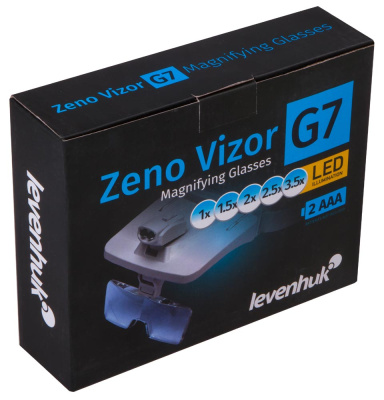  Лупа-очки Levenhuk Zeno Vizor G7 в интернет-магазине Левенгук от производителя.