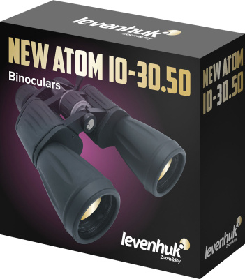  Бинокль Levenhuk New Atom 10–30x50 в интернет-магазине Левенгук от производителя.