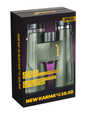  Бинокль Levenhuk New Karma PRO ED 10x50 в интернет-магазине Левенгук от производителя.