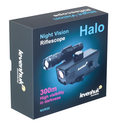  Монокуляр цифровой ночного видения Levenhuk Halo NVR50, с прицельным крепежом в интернет-магазине Левенгук от производителя.