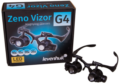  Лупа-очки Levenhuk Zeno Vizor G4 в интернет-магазине Левенгук от производителя.