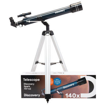  (RU) Телескоп Levenhuk Discovery Spark 707 AZ с книгой в интернет-магазине Левенгук от производителя.