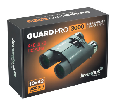  Бинокль с дальномером Levenhuk Guard PRO 3000 в интернет-магазине Левенгук от производителя.