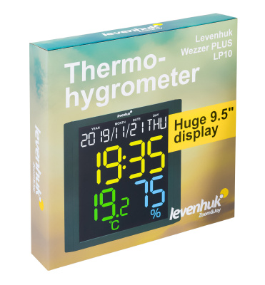  Термогигрометр Levenhuk Wezzer PLUS LP10 в интернет-магазине Левенгук от производителя.