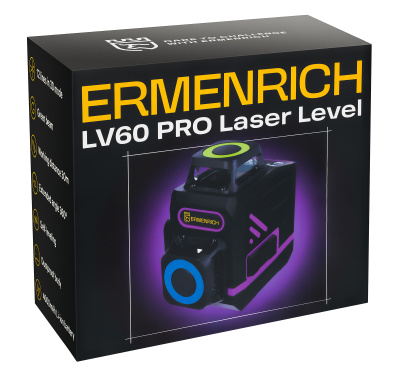  Лазерный уровень Ermenrich PRO LV60 в интернет-магазине Левенгук от производителя.