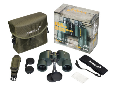  Бинокль Levenhuk New Sherman PRO 12x42 в интернет-магазине Левенгук от производителя.