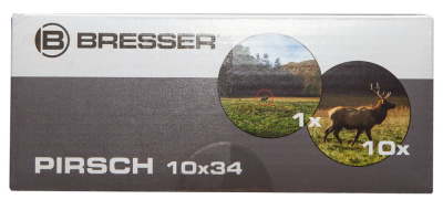  Бинокль Bresser Pirsch 10x34 в интернет-магазине Левенгук от производителя.
