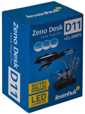  Лупа настольная Levenhuk Zeno Desk D11 в интернет-магазине Левенгук от производителя.