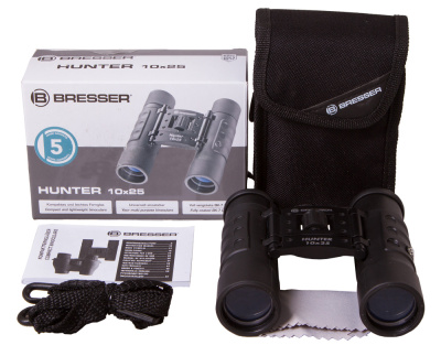  Бинокль Bresser Hunter 10x25 в интернет-магазине Левенгук от производителя.