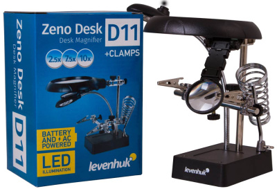  Лупа настольная Levenhuk Zeno Desk D11 в интернет-магазине Левенгук от производителя.